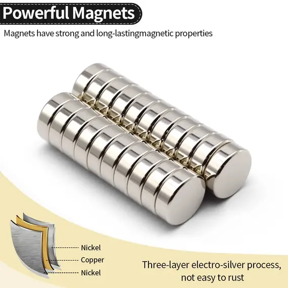 15x5mm Super Strong Neodymium Magnet N35 NdfeB Permanent Magnetic imanes Round Powerful Magnets Refrigerator Magnet