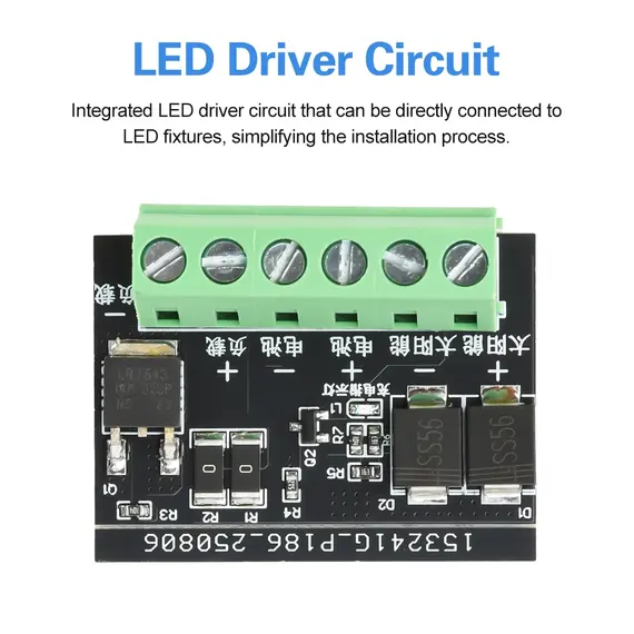 DC 3-45V Solar Street Light Control Circuit Board LED Light Fully Automatic Drive Board Light Switch Solar Charging Controller