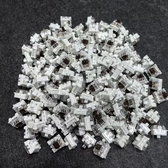20-100pc Mechanical Keyboard Switches Blue Red Brown Switch Customizable Hot-Swappable 3 Pins Cross Stem for Mechanical Keyboard