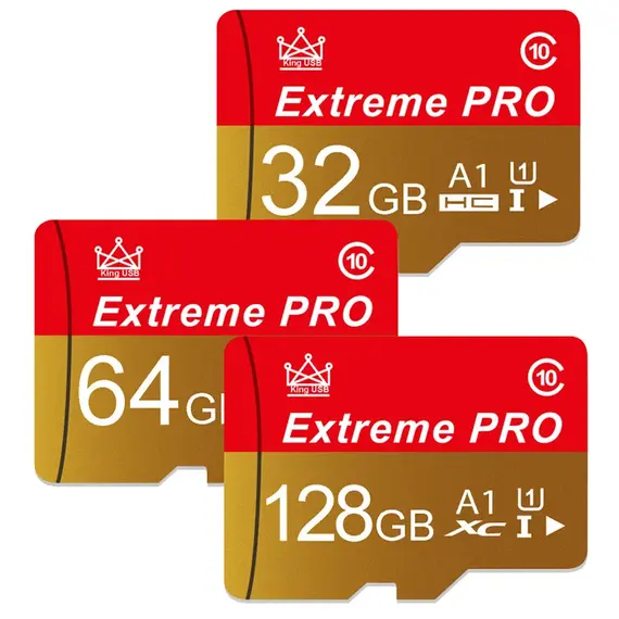 Memory Card High Endurance Video Monitoring TF Card 256GB 128GB 64GB 32GB Mini SD Card MAX Up to 100MB/s Flash Card for Mobile