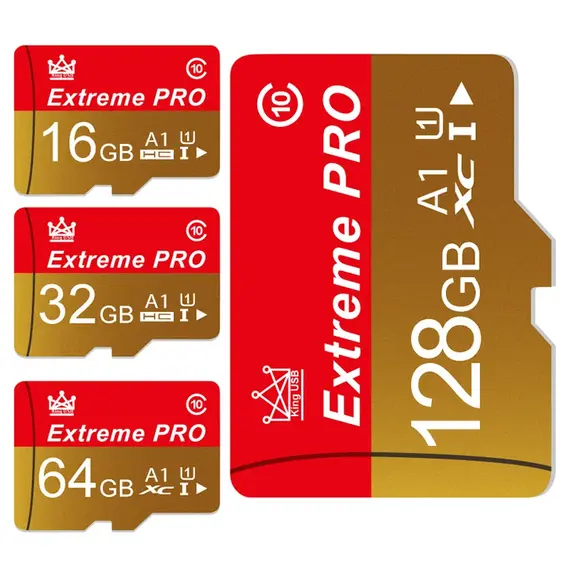 Memory Card High Endurance Video Monitoring TF Card 256GB 128GB 64GB 32GB Mini SD Card MAX Up to 100MB/s Flash Card for Mobile