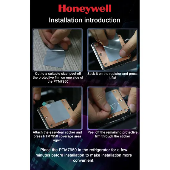 Honeywell PTM7950 8.5W/mK Phase Change Thermal Pad Heat Dissipation Sheet For Laptop Desktop GPU CPU SSD PTM Thermal Pads