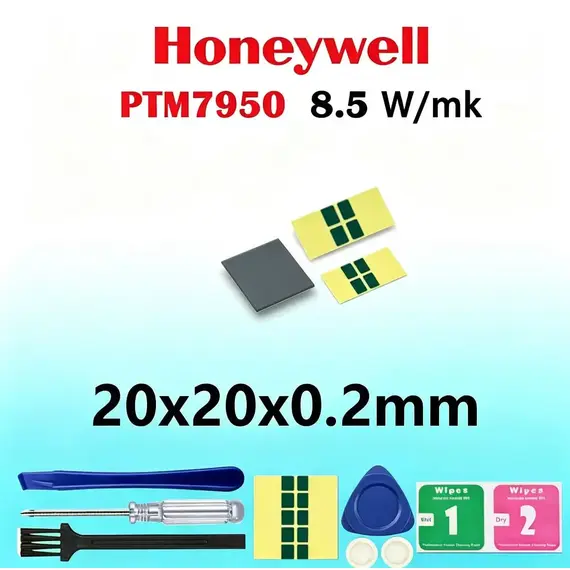 Honeywell PTM7950 8.5W/mK Phase Change Thermal Pad Heat Dissipation Sheet For Laptop Desktop GPU CPU SSD PTM Thermal Pads