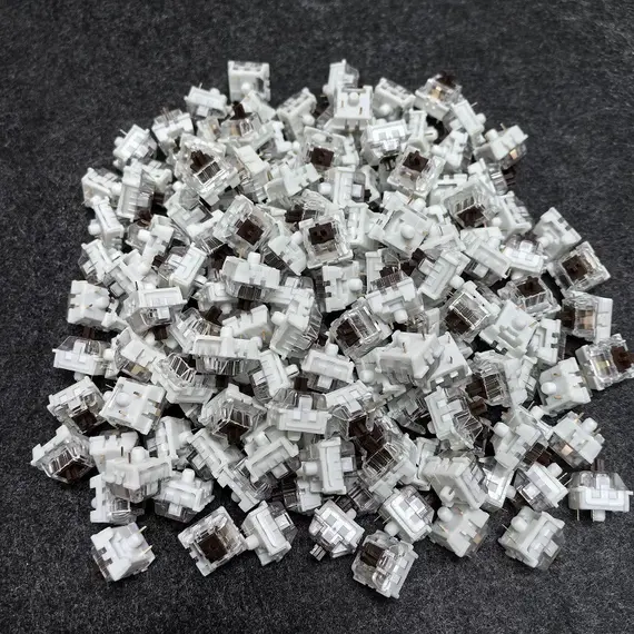 20-100pc Mechanical Keyboard Switches Blue Red Brown Switch Customizable Hot-Swappable 3 Pins Cross Stem for Mechanical Keyboard