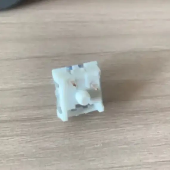30Pcs Keyboard Switch Keyboard Clicker Key Replacement 2 Metal Pin Tactile Switch for Mechanical Keyboard