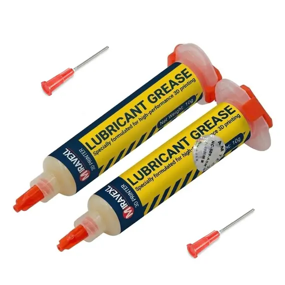 MIRAVEXL White Lubricant Grease for 3D Printer Rails & Screws Reduce Noise Smooth Print Maintenance Kit