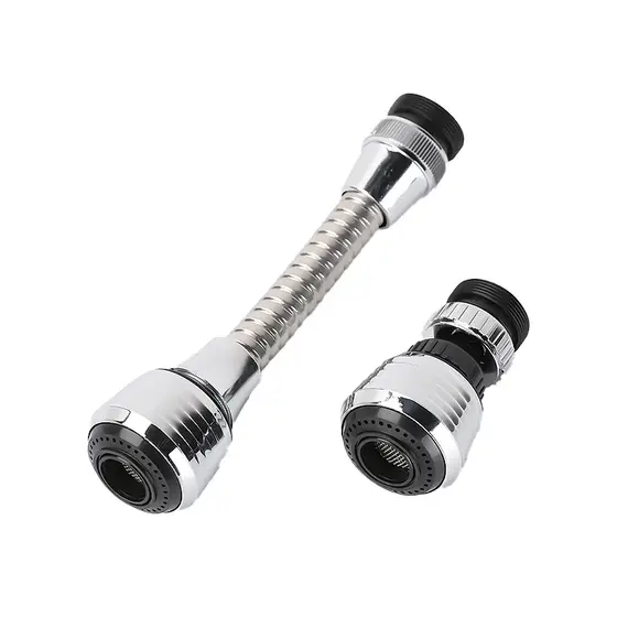 2 Modes Sink Faucet 360 Degree Rotation Filter Extension Tube Shower Water Saving Tap Universal Kitchen Gadgets Accessories