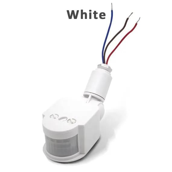 LED Motion Sensor 220V 110V 12V Automatic Infrared PIR Movement Detector Wall Mount Timer Outdoor 12 Volt Sensor Light Switch