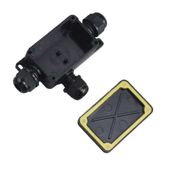 3 Way Outdoor Waterproof IP66 Electrical Cable Wire Connector Junction Box With Terminal 450V Junction Box for Led Light