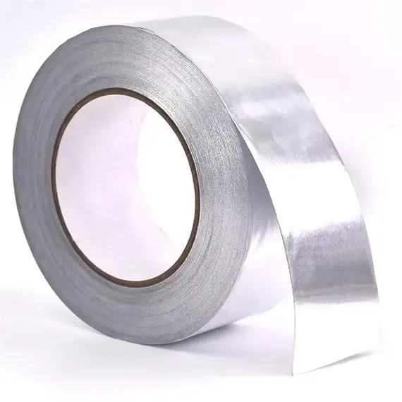 High Temperature Resistance Aluminum Foil Tape Kitchen Pipe Repair Tape Adhesive Sealing Foil Heat Insulation Leak Proof Tape