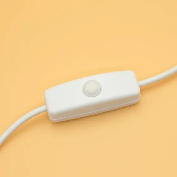 1/5/10PCS 5V Switch Power Supply Wire USB Male to 2 Core Connection Cable 501 Button ON OFF For LED Strip Lamp Bulb Light DIY