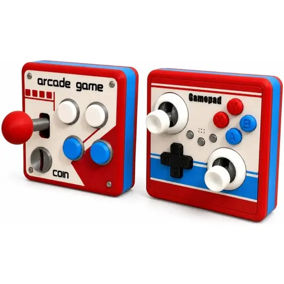 Retro Arcade Joystick Style 3D Printed Light Switch Cover 86 Type Wall Plate Game Room Decor Gamer Single Control Panel 1PC