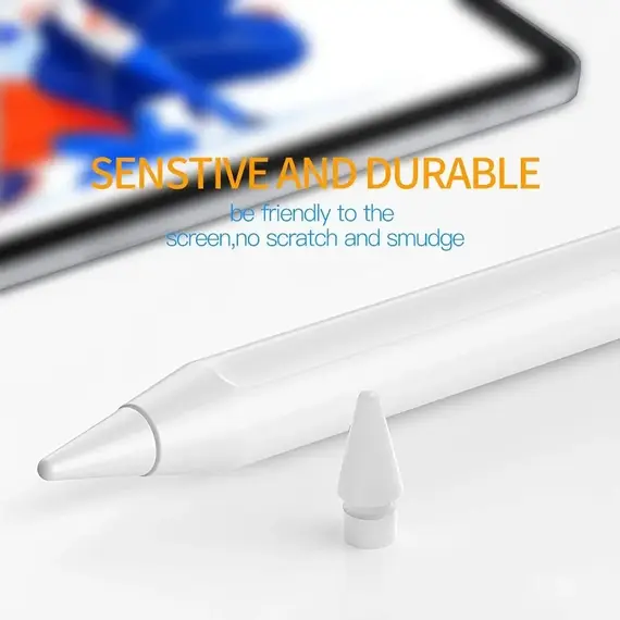 Replacement Pencil Tips for Apple Pencil 1st 2nd Generation iPencil Smooth Spare Nibs for iPad Pro Pencil 1/2 Stylus Fine Nib