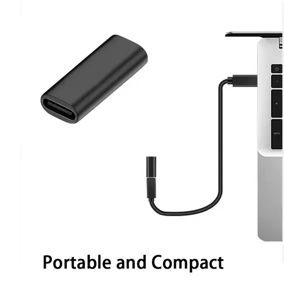 USB C Female to Female Adapter USB C 3.1 Coupler for Connecting Two Type C Cable, for Phone Tablet and Extension Connecto