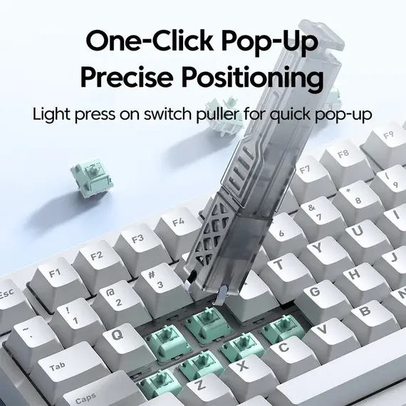 NEW 2 in 1Switches Puller Keycap Puller Customized Hot Swap Shaft Keycap Remover for Mechanical Keyboards Accessories DIY Kit