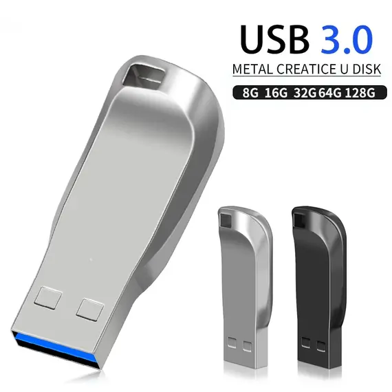 USB Flash Drive 128GB 64GB 32GB 16GB 3.0 High-Speed PenDrive 128GB 64GB USB Memory Stick 32GB 16GB USB Flash Drive