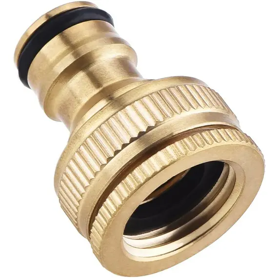 G3/4 To G1/2 Brass Fitting Adaptor Universal Garden Hose Tap Connector Female Quick Connector Garden Tool Accessories