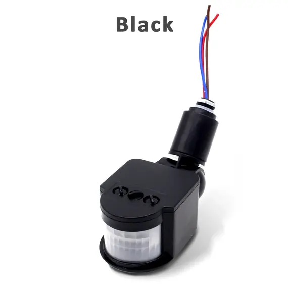 Motion Sensor Switch 220V 110V 12V LED Light PIR Timer Wall Mounted Automatic Infrared Movement Detector Auto On Off Outdoor