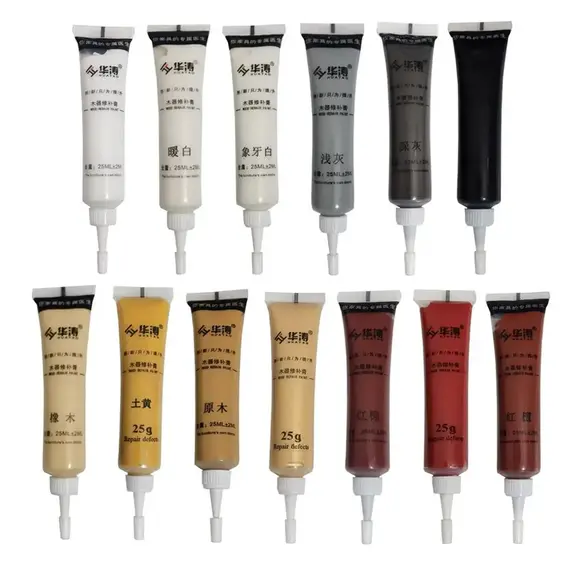 High-quality Multipurpose Multicolor Wooden Furnitures Scratch Repair Agent Damage Repairs Cream Furniture Scratch Repair Kit