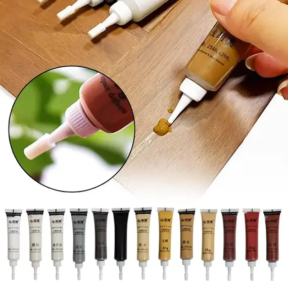 High-quality Multipurpose Multicolor Wooden Furnitures Scratch Repair Agent Damage Repairs Cream Furniture Scratch Repair Kit