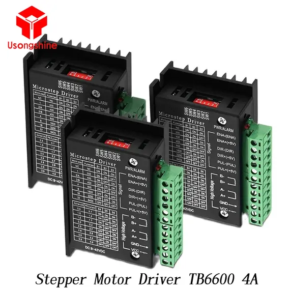 Upgrade Nema23 Stepper Motor Driver TB6600 4A DC9-42V Nema17 Drive For 3D Pinter Laser Engraving Machine CNC Router Controller