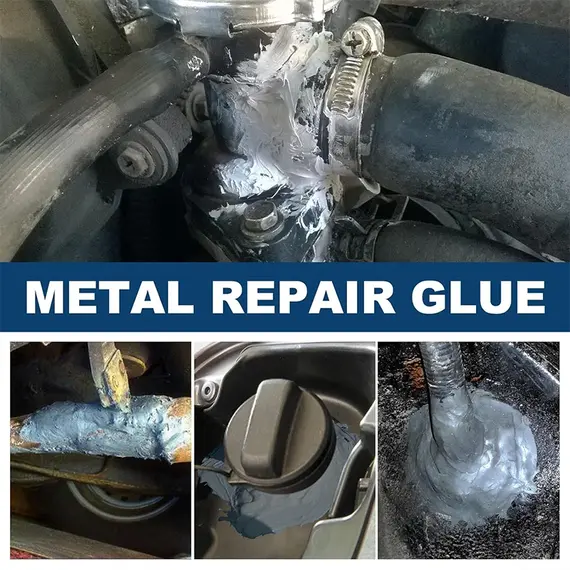 AB Casting Repair Glue High Temperature Metal Repair Glue Strong Cold Welding Glue Magic Plastic Repair Casting Adhesive