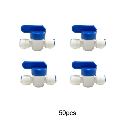 Water Supply Hose And Inline Shut-off Valve Water Tube Refrigerator Connectors Kit for Water Filter System Pipe Fitting 10-20M
