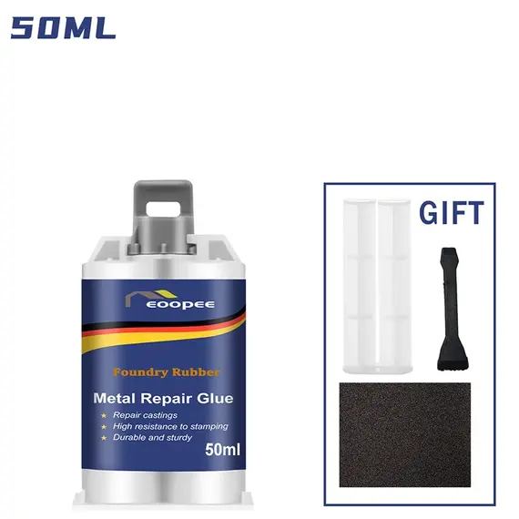 AB Casting Repair Glue High Temperature Metal Repair Glue Strong Cold Welding Glue Magic Plastic Repair Casting Adhesive