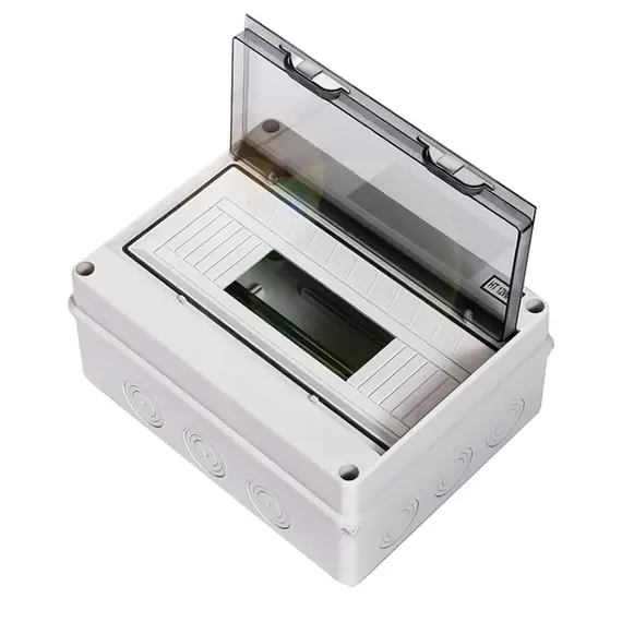 HT Series Junction Box 2/3/5/8/12/15/18/24 WAY PC Plastic Outdoor Electrical IP65 Waterproof Distribution Box Switch Box
