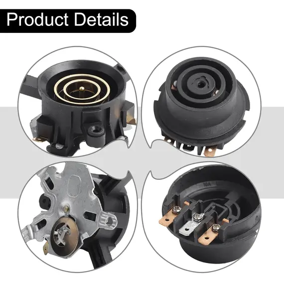 1/2/3sets Electric Kettle Base Thermostat Temperature Switch Connector Coupler Socket Household Acessories