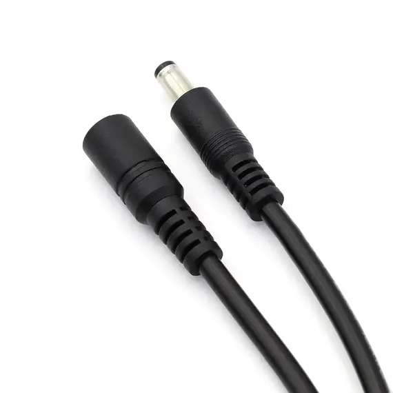1/2/5Pcs 18AWG 5.5x2.1mm DC Male or Female Power Plug Cable Jack Adapter Connector 12V 10A Power Supply Cords DIY For CCTV LED