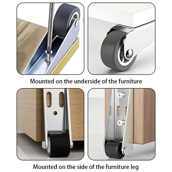 Universal anti Door Sagging Track Pulley, Translation Guide Wheel, Swing Door Bottom Support Wheel, Sliding Door Silent Pulley
