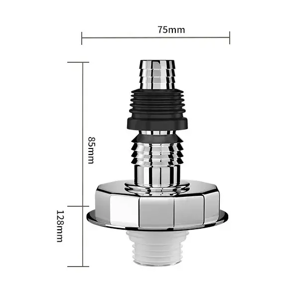 Washing Machine Floor Drain Joint Double Purpose Pipe Connector Dishwasher Universal Hose Adapter Disposer Trap Tool