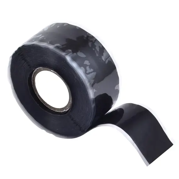 Self Sealing Fusing Silicone Tape,Waterproof Hose Tape Pipe for Water Emergency Pipeline Repair Cable Winding Insulating Red