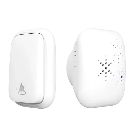 Wireless Self Generating Doorbell Waterproof No Battery 150m Long Distance High Volume Kinetic Door Bell