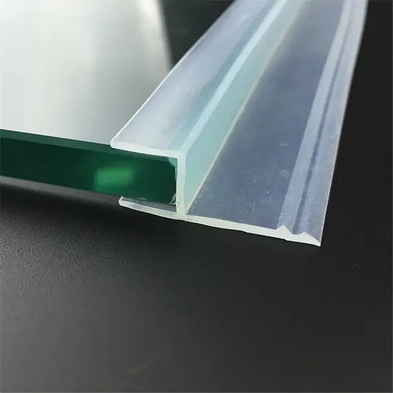 6 8 10 12mm Glass Seals Frameless Shower Bathroom Door Window Balcony Screen Sealing Strip Weatherstrip Draft Stopper Big H