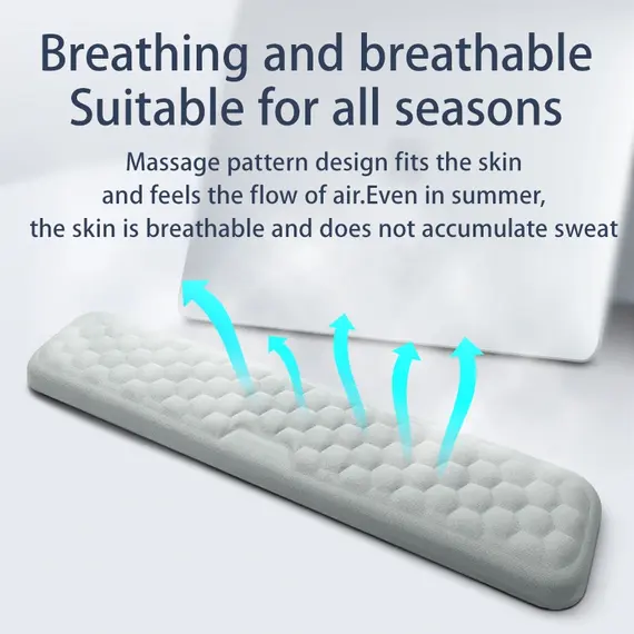 Keyboard Mouse Wrist Rest Pad Memory Foam Hand Rest Support Support Ergonomic Wrist Cushion Pad Memory Foam For Notebook Laptops