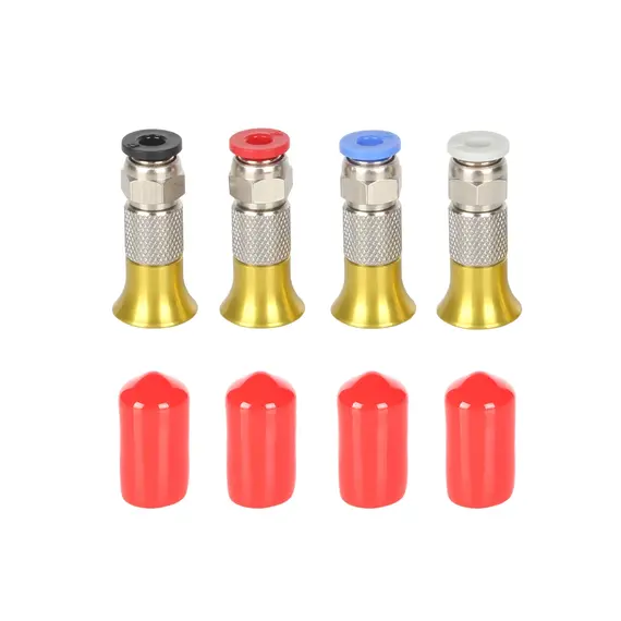 XCR 3D Printer Filament Dryer Box Pneumatic Connector with Nut for PLA ABS Filaments 2.5x4mm PTFE Tube 3D Printer Accessories