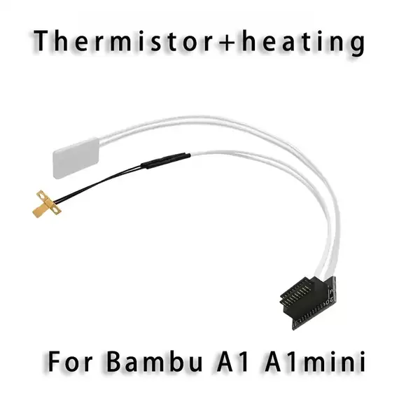 Hotend Kit For Bambu Lab A1/A1 Mini High Flow 0.2/0.4/0.6/0.8mm Hardened Steel Nozzle Quick Swap Hot End Assembly Replacement