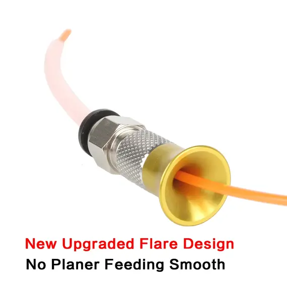XCR 3D Printer Filament Dryer Box Pneumatic Connector with Nut for PLA ABS Filaments 2.5x4mm PTFE Tube 3D Printer Accessories