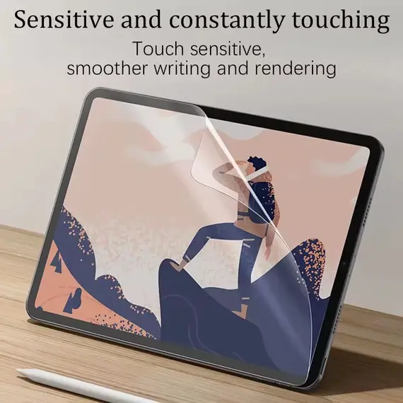 2PCS Paperlike Screen Protector For iPad 13 11th M4 M5 12.9 Air 11 M2 M3 5 4 3 10 9 9th 10th Generation Mini 6 7 Feel Paper Film