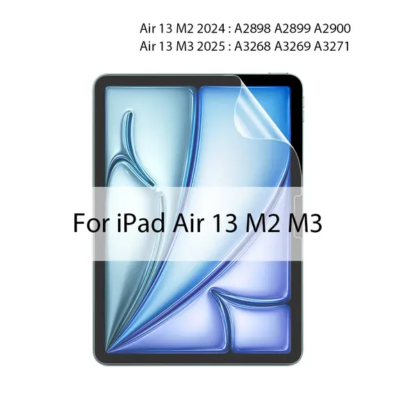 2PCS Paperlike Screen Protector For iPad 13 11th M4 M5 12.9 Air 11 M2 M3 5 4 3 10 9 9th 10th Generation Mini 6 7 Feel Paper Film