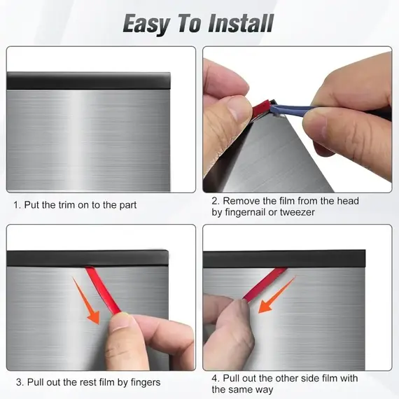 New U-Shape Edge Protector Strip Trim Rubber 3 Meters Car Door Guard Seal Waterproof Edge Trim Strip