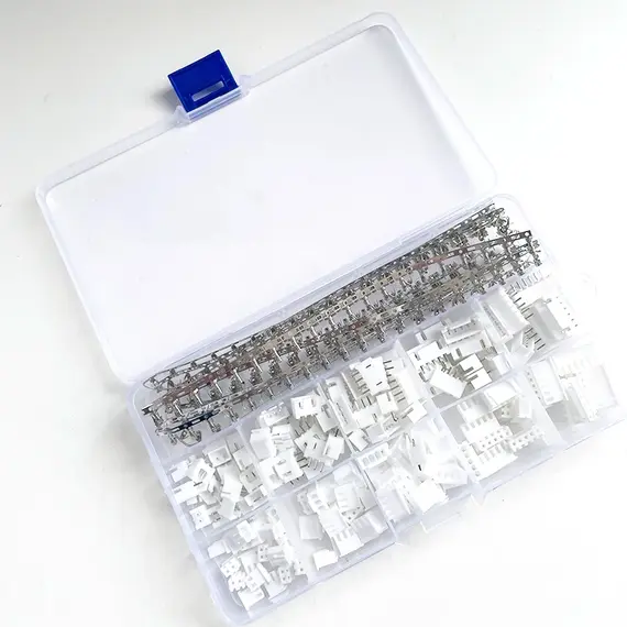 460PCS JST XH2.54 XH 2.54mm PH2.0 Wire Cable Connector 2/3/4/5/6 Pin Pitch Male Female Plug Socket Terminal Plier Set