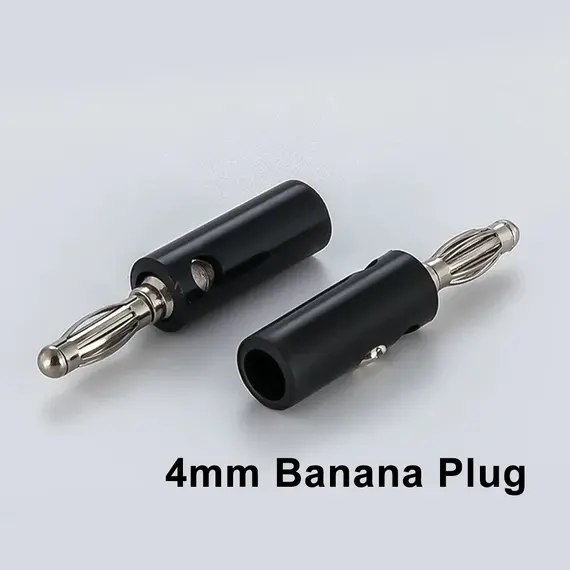 Alligator Clip with Banana Plugs Set No Welding Fully Insulated Safety Electrical Test Crocodile Clips Connector for Multimeter