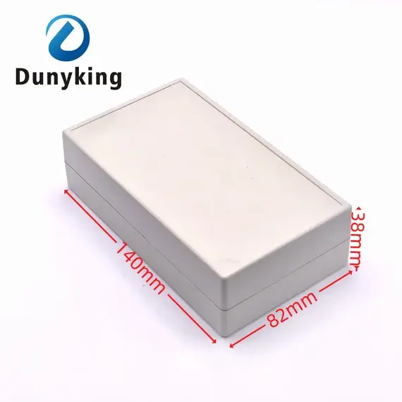 PCB Waterproof Plastic Box Enclosure Electronic Project Case Without Screws 140x82x38mm Wire Junction Boxes ABS 1PCS