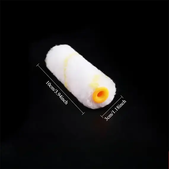 10pcs Wall Paint Roller Brush Dense Bristles Latex Paint Roller with 4 Inch Rollers For Painting Walls, Cabinets, Doors, Fences