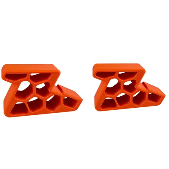1/2/4pcs Heavy Duty Non Slip Window/Balcony Door Stop with Track Lock - Easy To Install Remove, Anti-Wind Holder Honeycomb Hole