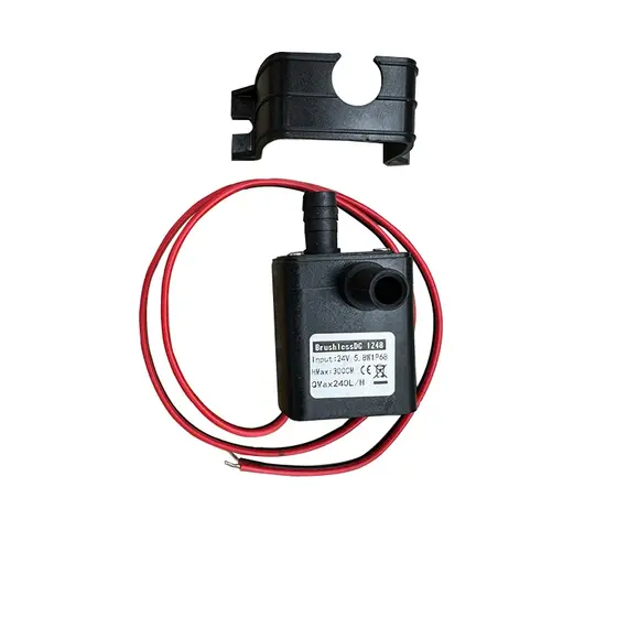 Miniature DC 12V 4.8W 24V 5.8W 240L/H Pump Brushless Motor Circulating Submersible Pump Pool Waterproof Silent Pump