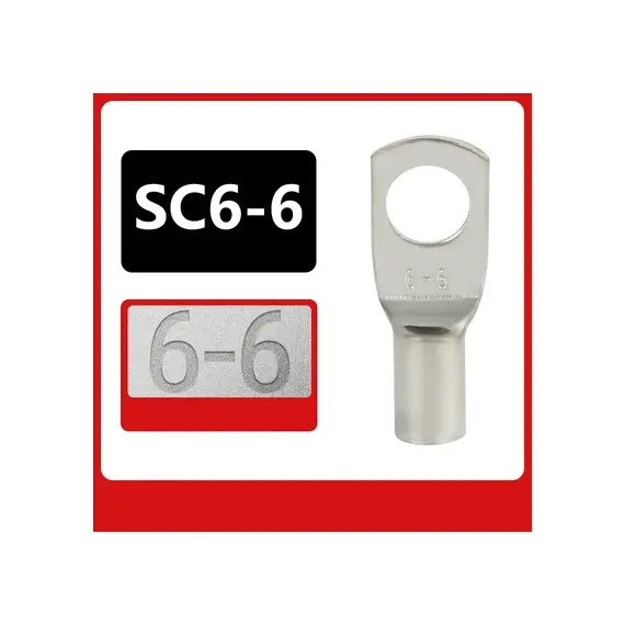 20PCS 4-25mm Assortment Tinned Copper Lugs Ring Crimp Terminals Battery Wire Welding Cable Connectors Kit
